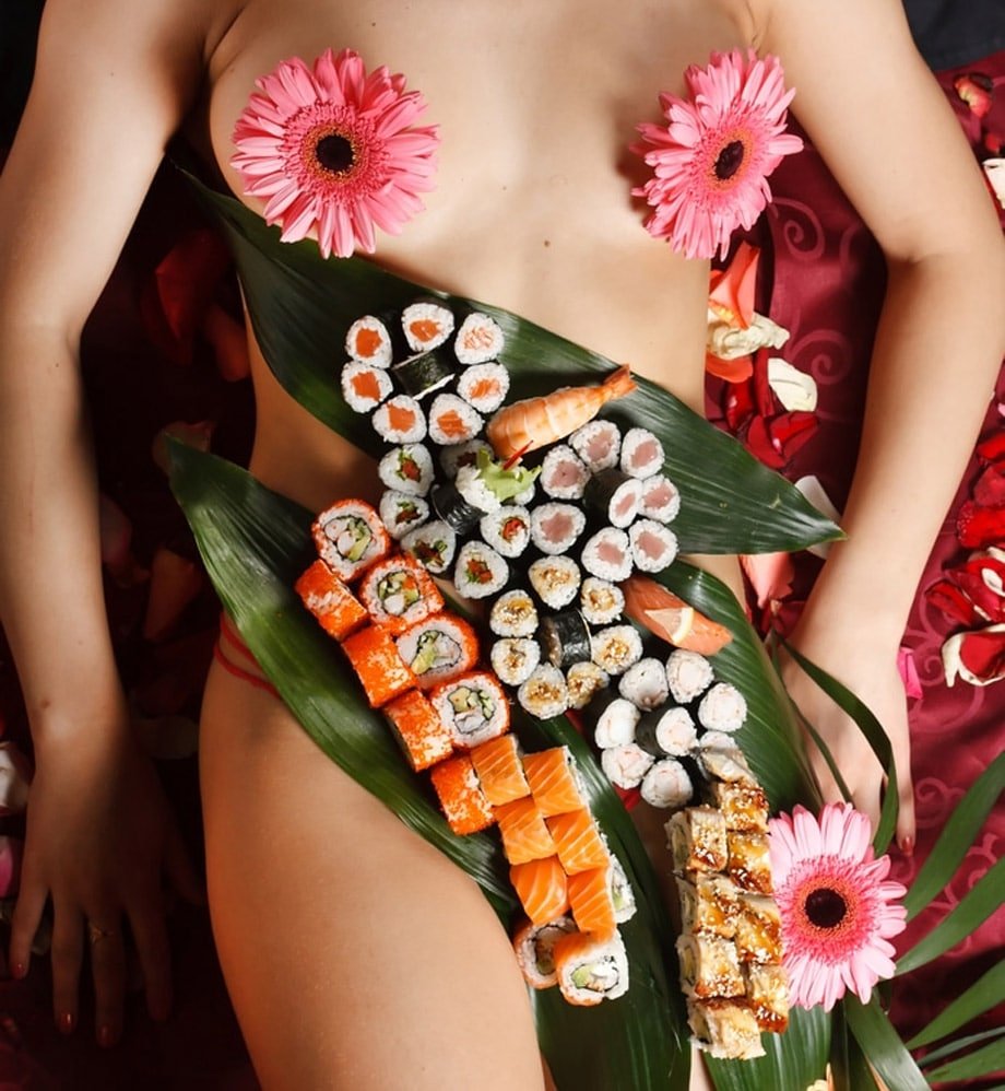 Nyotaimori Naked Sushi Party Las Vegas